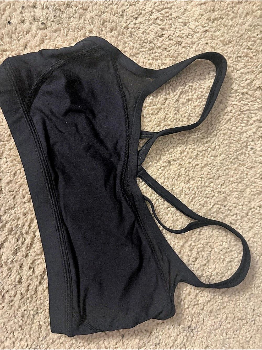 lululemon Free To Be Moved Bra Black Athletic Bra